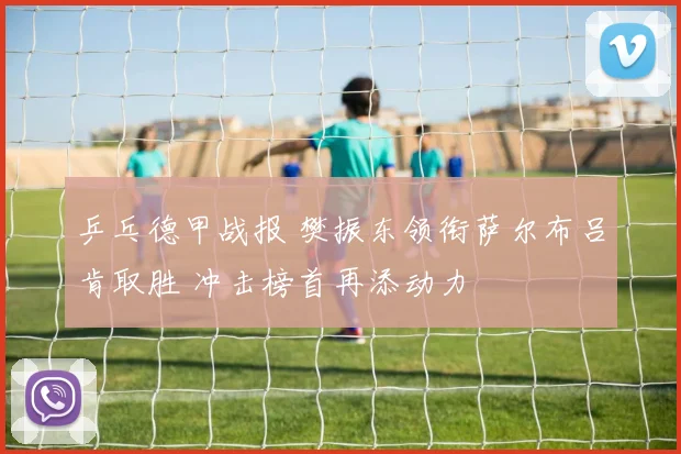 乒乓德甲战报 樊振东领衔萨尔布吕肯取胜 冲击榜首再添动力